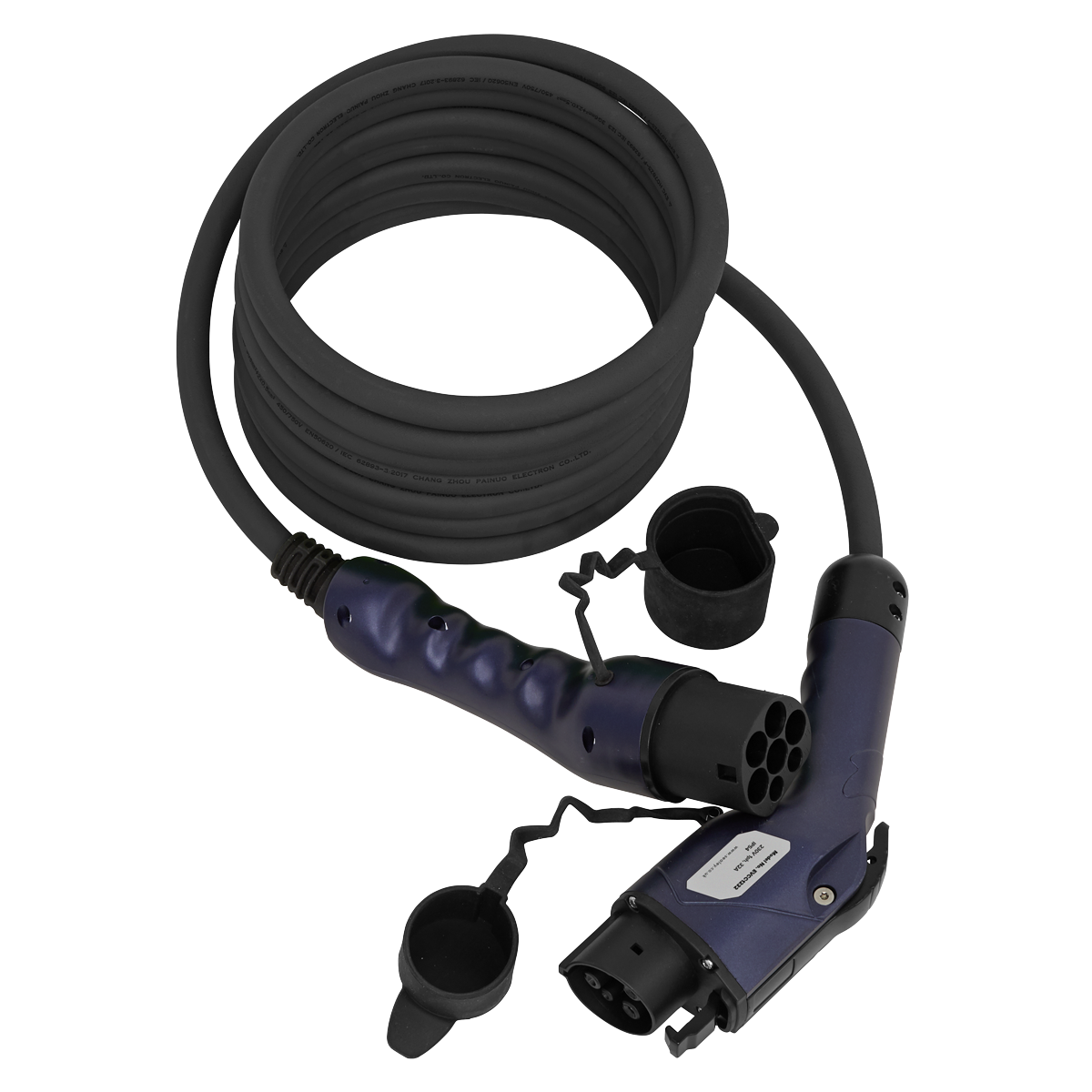 SEALEY - EVCC1232 EV Charging Cable Type 1 to Type 2 32A 5m
