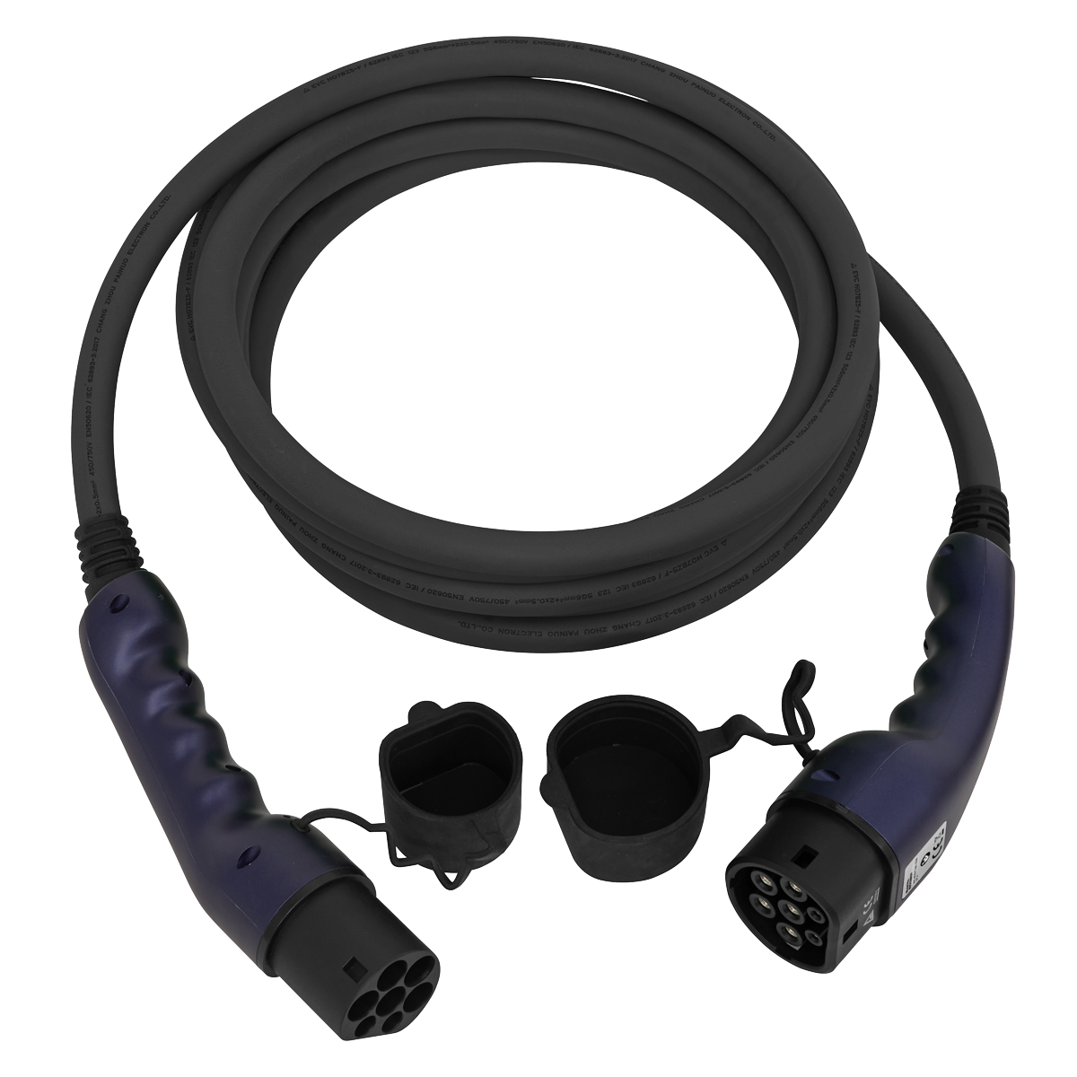 SEALEY - EVCC22323 EV Charging Cable Type 2 to Type 2 32A 3PH 5m