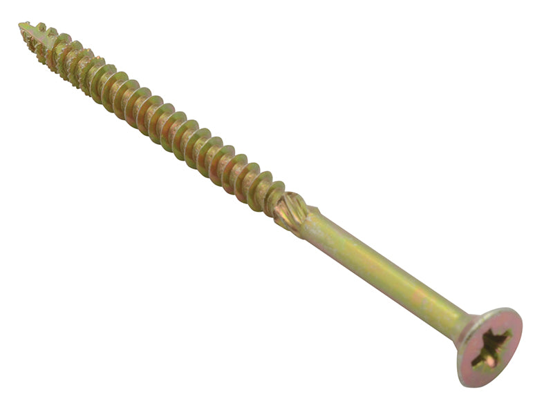 ForgeFix SPE5100Y Spectre™ Screw PZ Compatible CSK ZYP 5.0 x 100mm (Box 100)