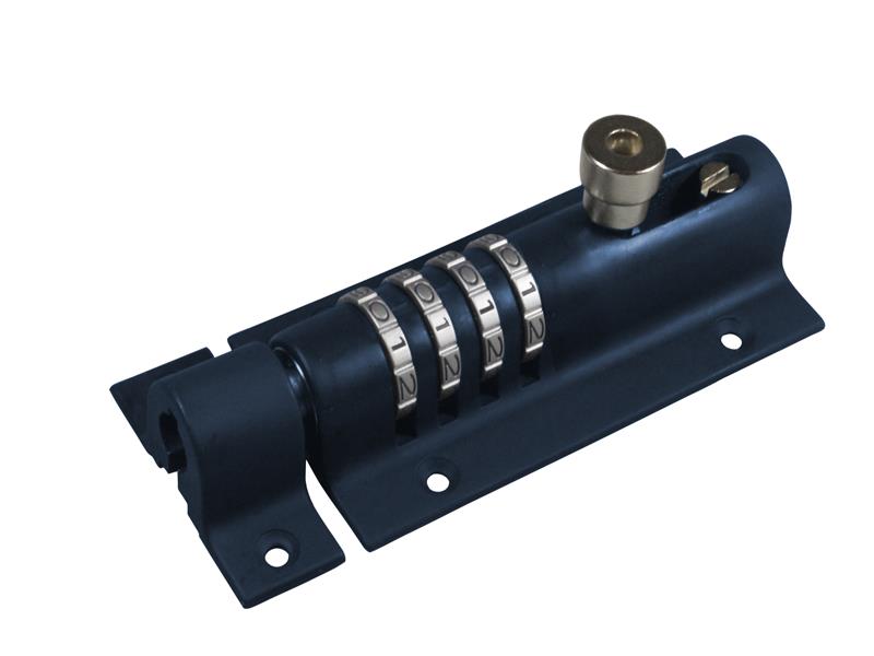 Squire COMBI4 CombiBolt 4 Re-Codable Locking Bolt Black 120mm