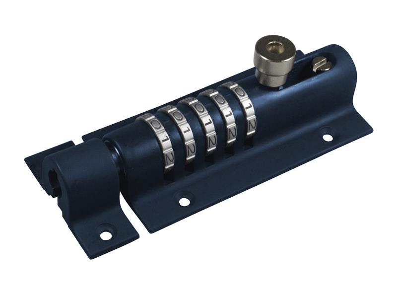 Squire COMBI5 CombiBolt 5 Re-Codable Locking Bolt Black 150mm