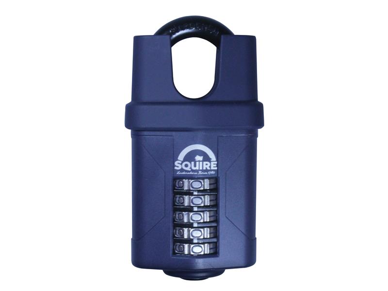Squire CP60CS CP60 Combination Padlock 5-Wheel 60mm Close Shackle