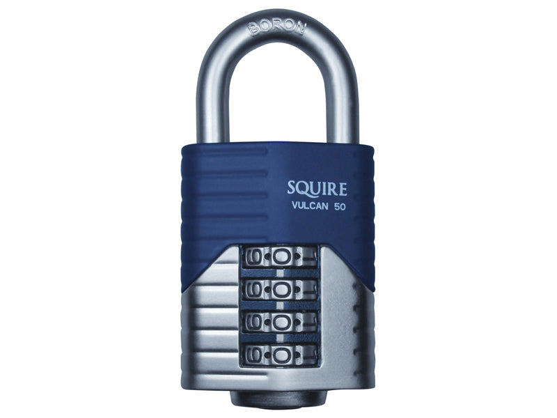 Squire VULCAN COMBI 40 Vulcan Open Boron Shackle Combination Padlock 40mm