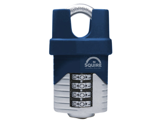 Squire VULCAN COMBI 50CS Vulcan Closed Boron Shackle Combination Padlock 50mm