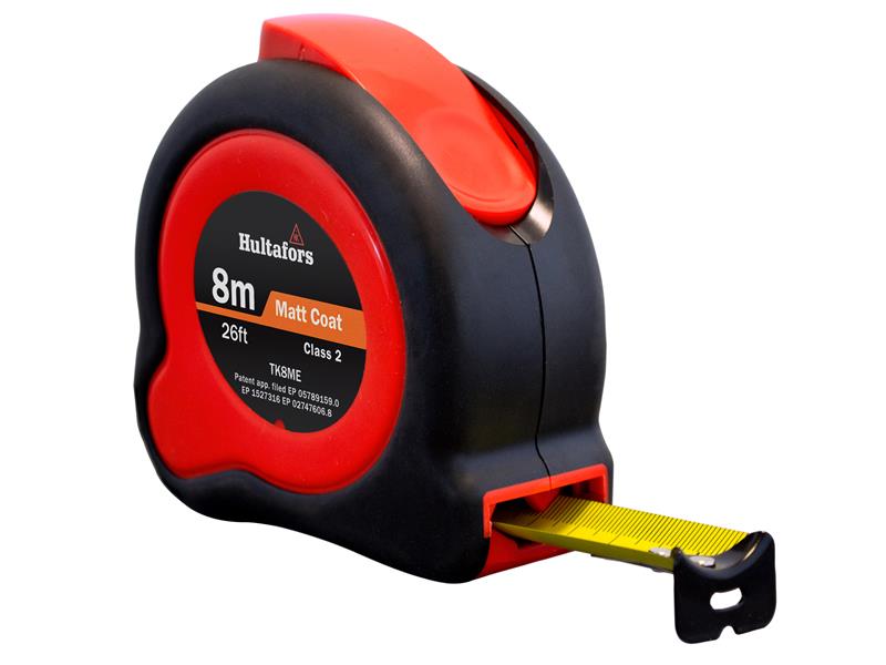 Hultafors 367213 TKC8ME Tuf-Lok Pocket Tape 8m/26ft (Width 25mm)