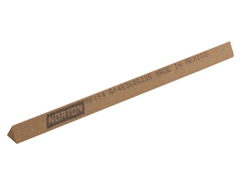 India 61463686235 MF114 Triangular File 100 x 6mm - Medium