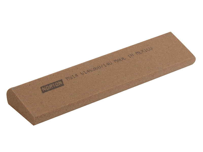 India 61463687140 MS14 Round Edge Slipstone 100 x 25 x 11 x 5mm - Medium