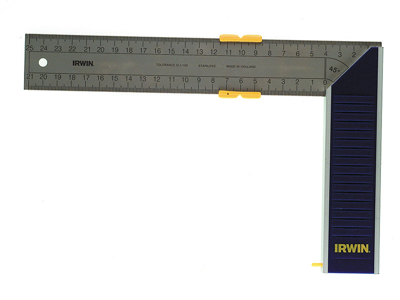IRWIN® 10503544 Aluminium Try & Mitre Square 300mm (12in)