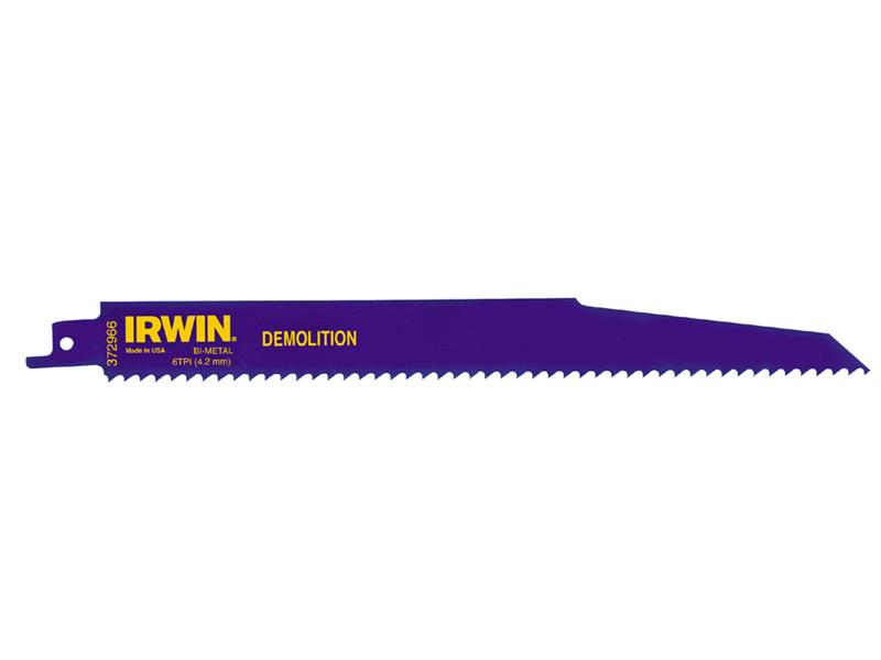 IRWIN® 10504139 960R 225mm Sabre Saw Blade Demolition Pack of 5