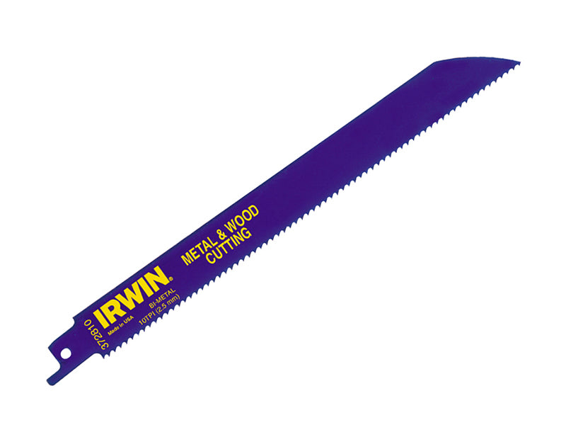 IRWIN® 10504159 Sabre Saw Blade 110R 300mm Metal & Wood Cutting Pack of 5