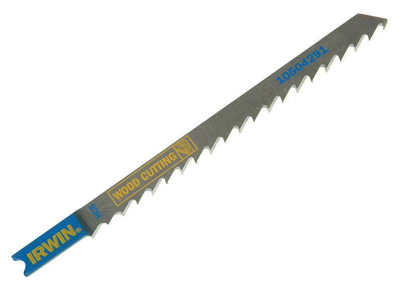 IRWIN® 10504292 U244D Jigsaw Blades Wood Cutting Pack of 5