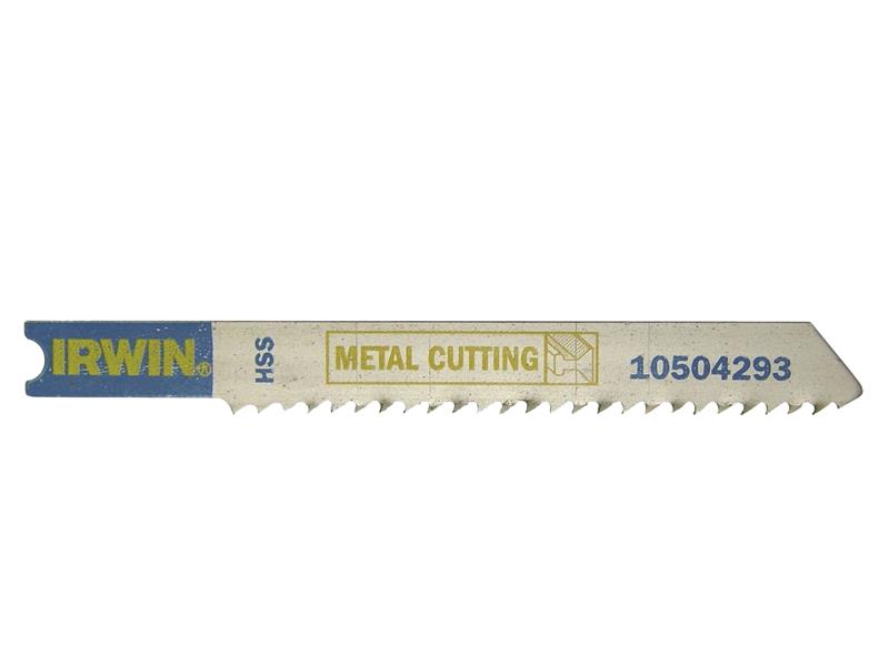 IRWIN® 10504293 U118B Jigsaw Blades Metal Cutting Pack of 5