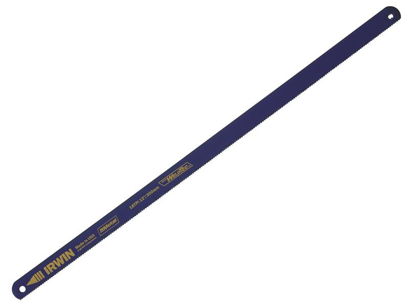 IRWIN® 10504523 Bi-Metal Hacksaw Blades 300mm (12in) 18 TPI (Pack 2)