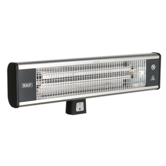 SEALEY - IWMH1809R High Efficiency Carbon Fibre Infrared Wall Heater 1800W/230V