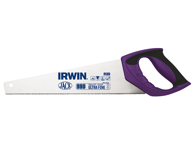 Irwin 10503632 990UHP Fine Junior / Toolbox Handsaw Soft-Grip 335mm (13in) 12 TPI
