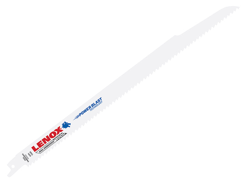 LENOX 20585156R 20585-156R Wood Cutting Reciprocating Saw Blades 300mm 6 TPI (Pack 5)