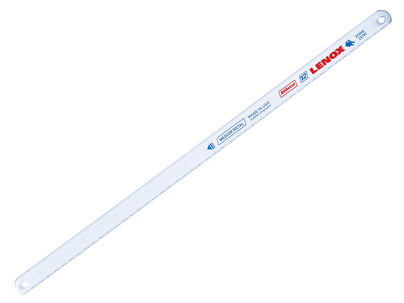LENOX T20145-V224HE V224HE Bi-Metal Hacksaw Blades 300 x 13mm 24 TPI (Pack 10)