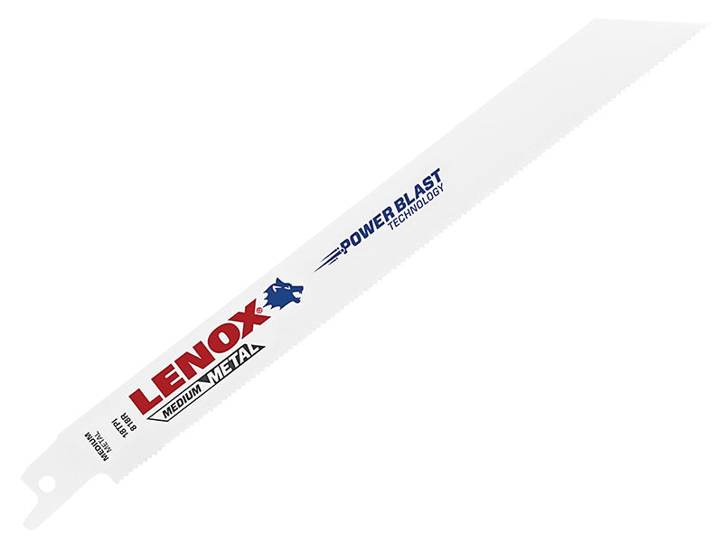LENOX 20578818R 20578-818R Metal Cutting Reciprocating Saw Blades 200mm 18 TPI (Pack 5)