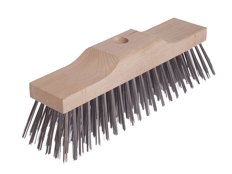 Lessmann 146.201.00 Broom Head Raised Wooden Stock 6 Row 300mm x 70mm