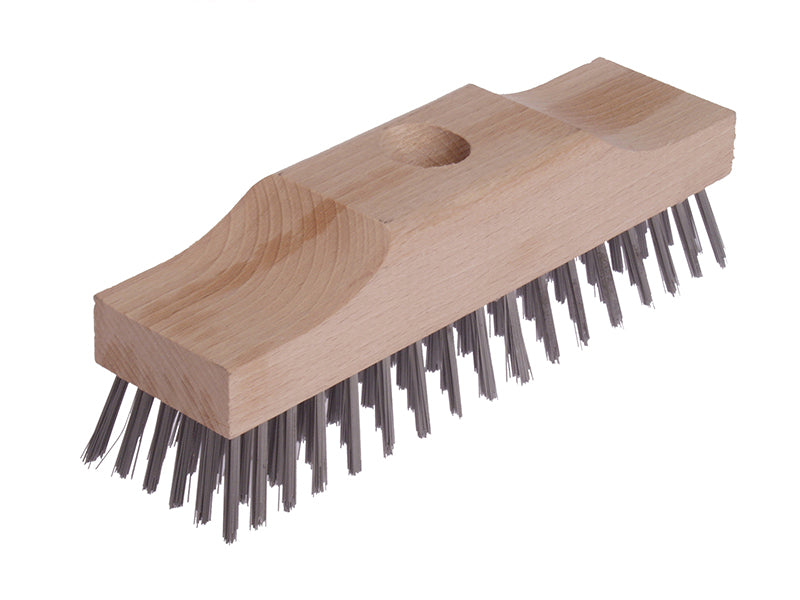 Lessmann 148.101 Broom Head Raised Wooden Stock 6 Row 220mm x 60mm