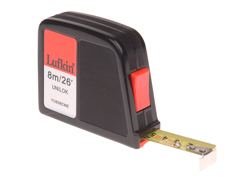 CrescentLufkin® 0061283811 YU838CME Unilok Pocket Tape 8m/26ft (Width 19mm)