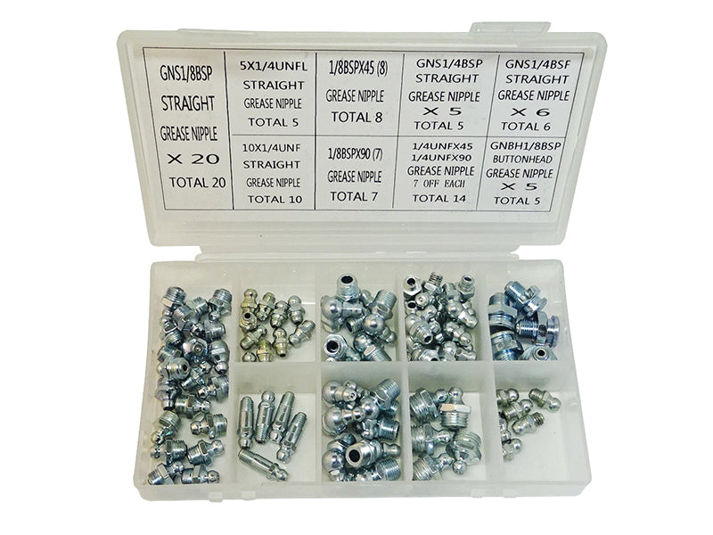 Lumatic 54-7013 Grease Nipple Selection Box Imperial
