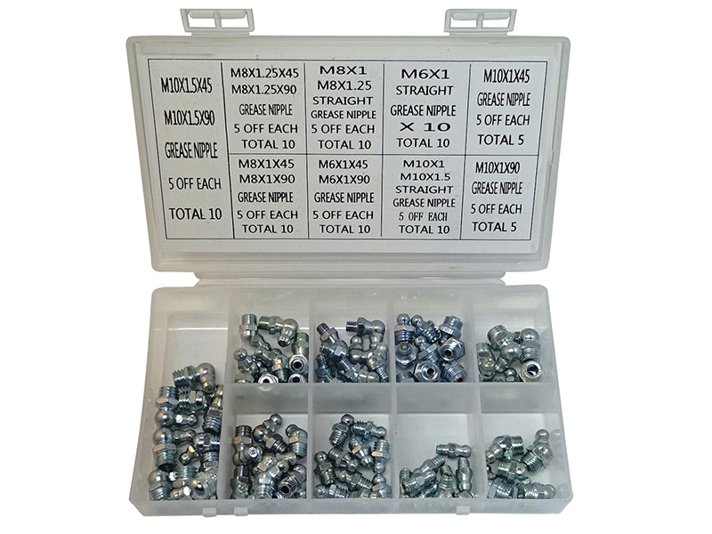Lumatic 54-7014 Grease Nipple Selection Box Metric