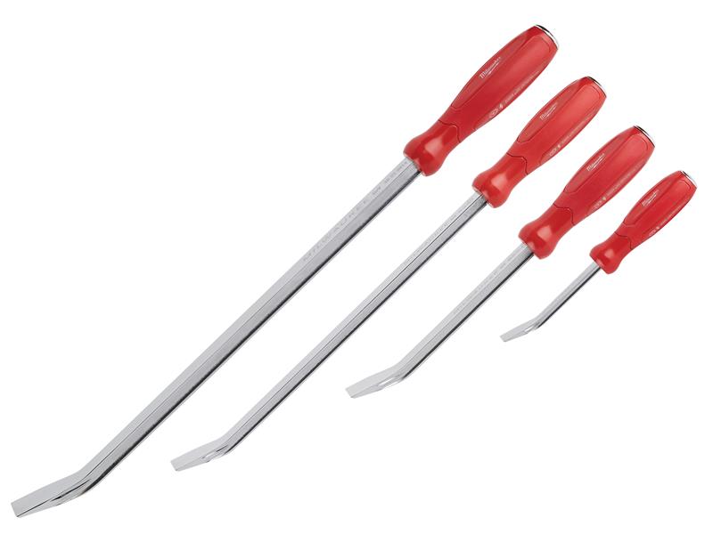 Milwaukee 48229214 Pry Bar Set 4 Piece