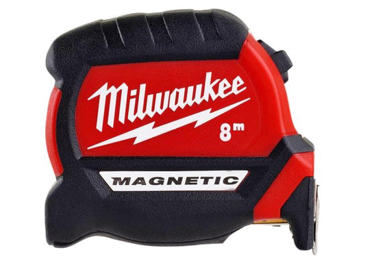 Milwaukee 4932464600 GEN III Magnetic Tape Measure 8m (Width 27mm) (Metric only)