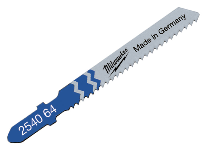 Milwaukee 4932254064 Traditional Metal Cutting Jigsaw Blade Pack of 5 T118B