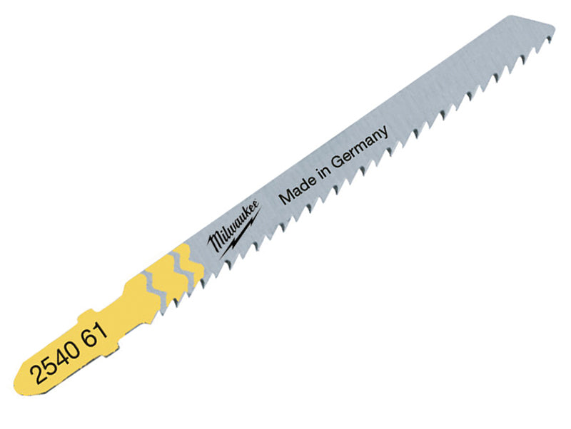 Milwaukee 4932274351 Clean & Splinter Free Wood Jigsaw Blade Pack of 5 T101D