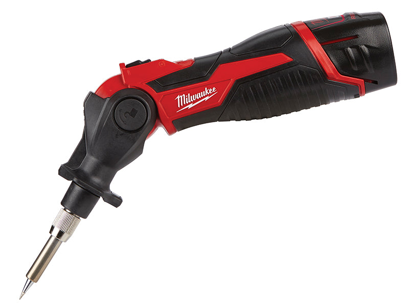Milwaukee 4933459762 M12 SI-201C Cordless Soldering Iron 12V 1 x 2.0Ah Li-ion
