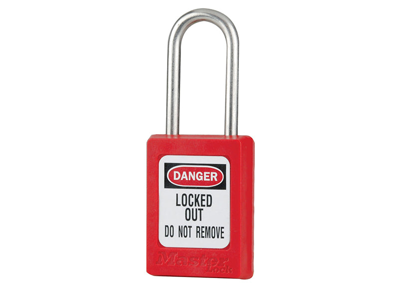 MasterLock S31KARED-KEY # 12F001 Lockout Padlock – Keyed Alike 35mm Body & 4.76mm Stainless Steel Shackle