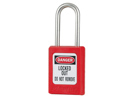MasterLock S31RED Lockout Padlock – 35mm Body & 4.76mm Stainless Steel Shackle