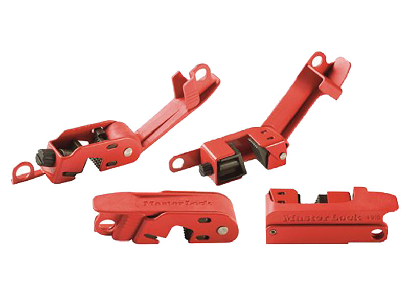 MasterLock 506 Griptight Circuit Breaker Lockout Set (491B + 493B)