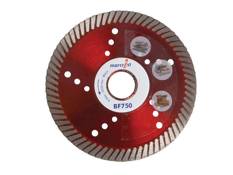 Marcrist 1126.0230.22 BF750 Diamond Blade Fast Precision Cut 230 x 22.2mm