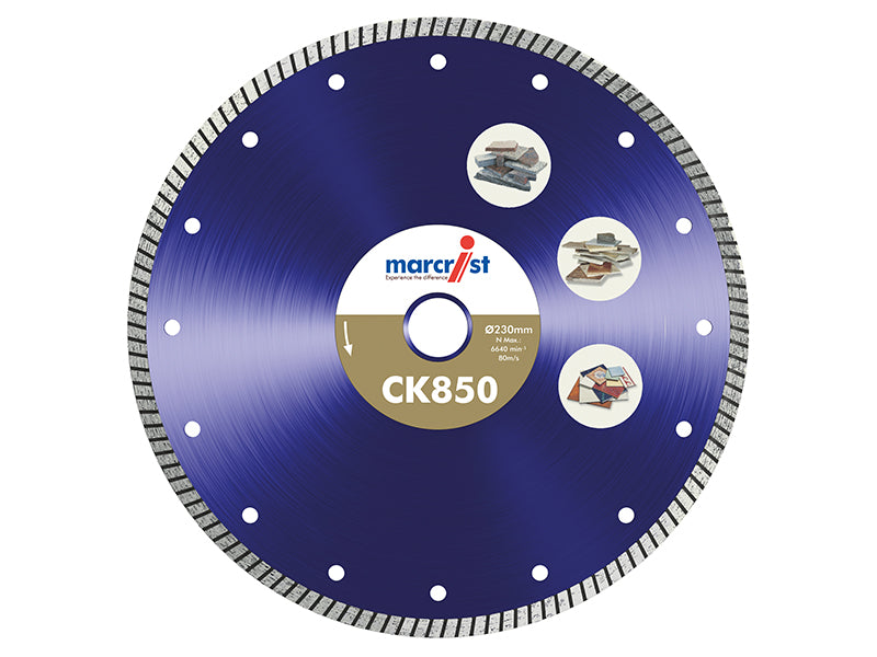 Marcrist 1830.0125.22 CK850 Extreme Speed Diamond Blade Fast Tile 125 x 22.2mm