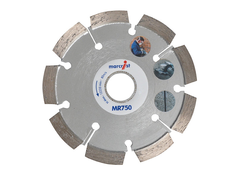 Marcrist 2190.0115.22 MR750 Mortar Raking Diamond Blade 115 x 22.2 x 6mm