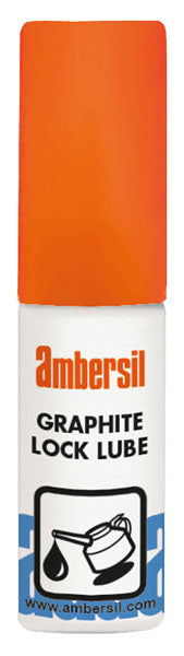 Ambersil Lock Lube 15ml Graphite Fine Powder Lubricant Locksmith Car Padlock