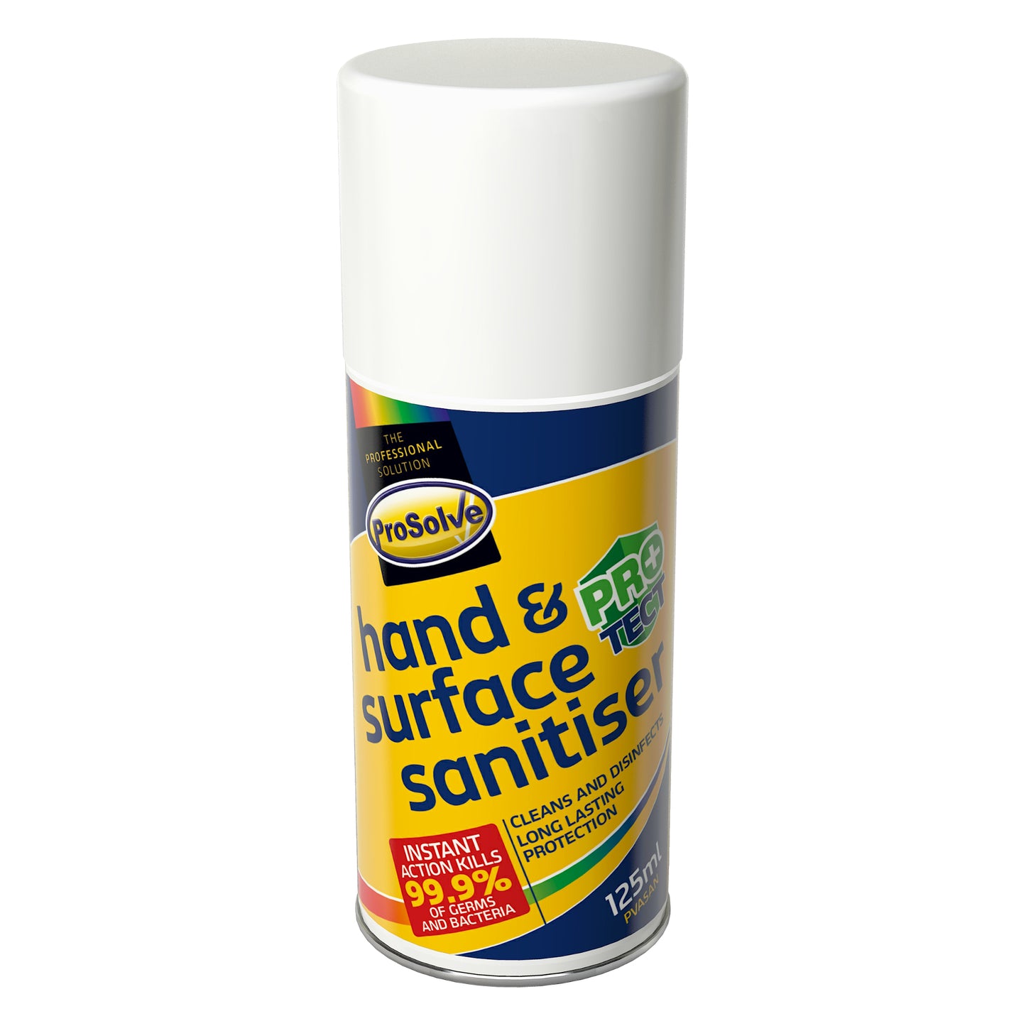 Prosolve Hand & Surface Sanitiser Spray Clean Disinfect Protection 125ml