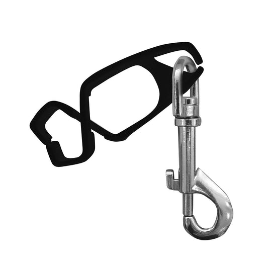 Portwest A001 - Black Safety Glove Clip Holder Hanger Guard Labor Work Clamp