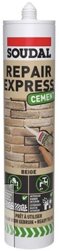 Soudal Beige Repair Express Cement Gap and Crack Filler Mortar