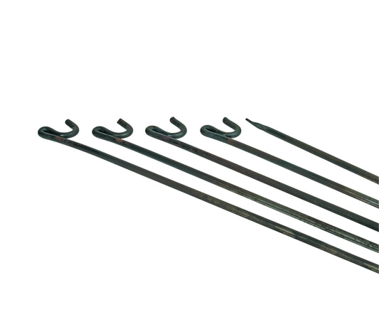5 x Yuzet 1350mm Road Pins for use with barrier fence and tape