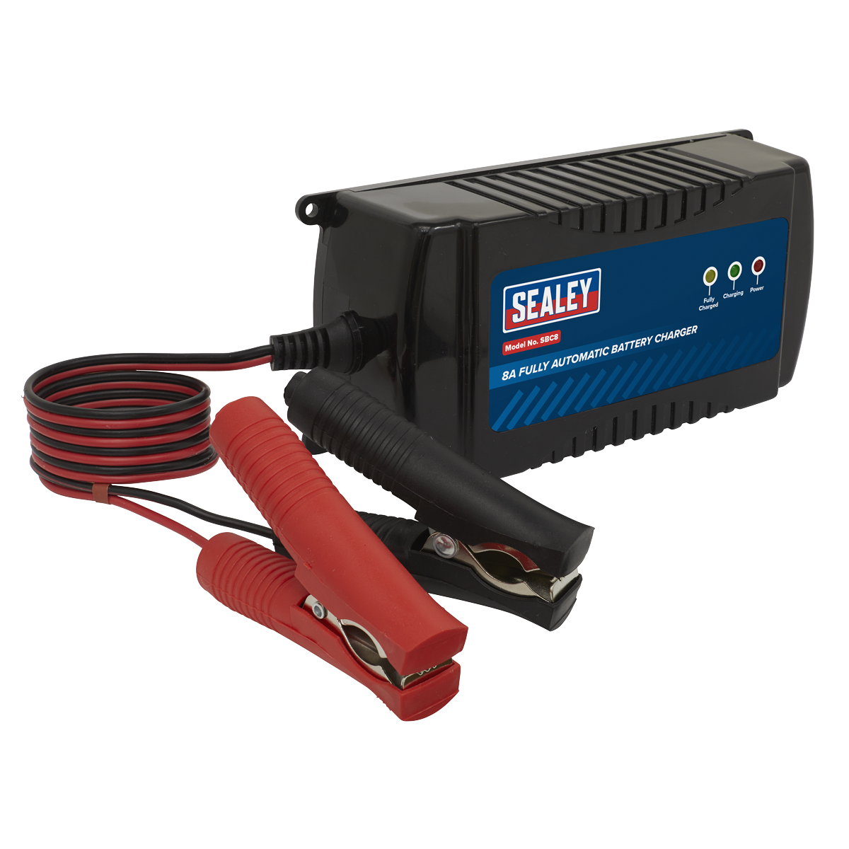 SEALEY - SBC8 Battery Charger 12V 8A Fully Automatic