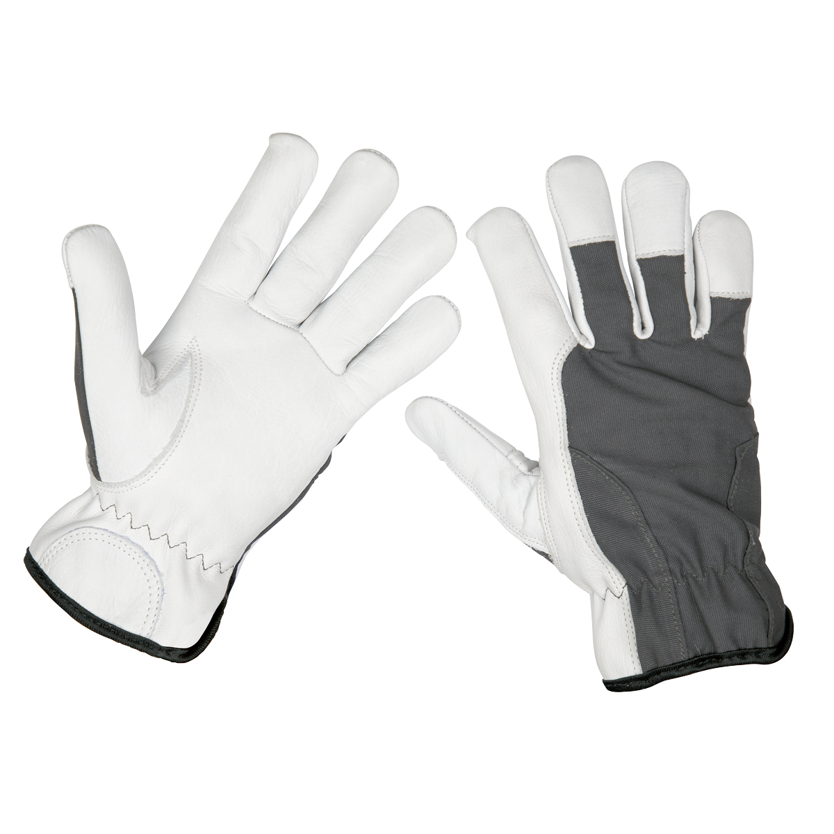 SEALEY - 9136L Super Cool Hide Gloves Large - Pair