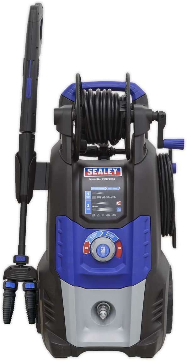SEALEY - PWTF2200 Pressure Washer 150bar 810L/hr Twin Pump with TSS & Rotablast® Nozzle