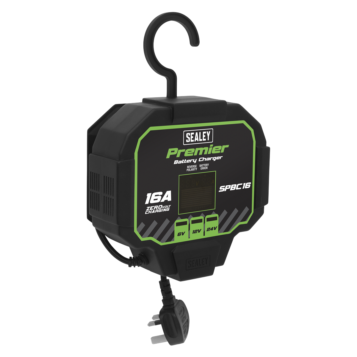 SEALEY - SPBC16 Battery Charger 16A Fully Automatic