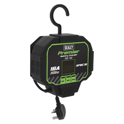 SEALEY - SPBC16 Battery Charger 16A Fully Automatic