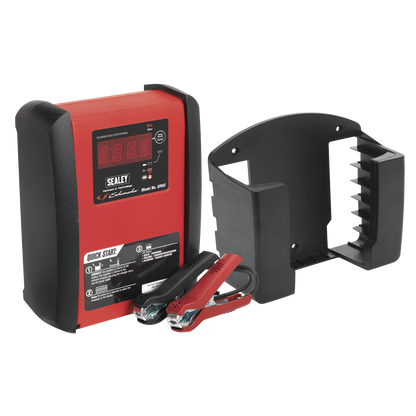 SEALEY - SPI6SCOMBO Schumacher® Intelligent Battery Charger 6A 12V with Mounting Bracket