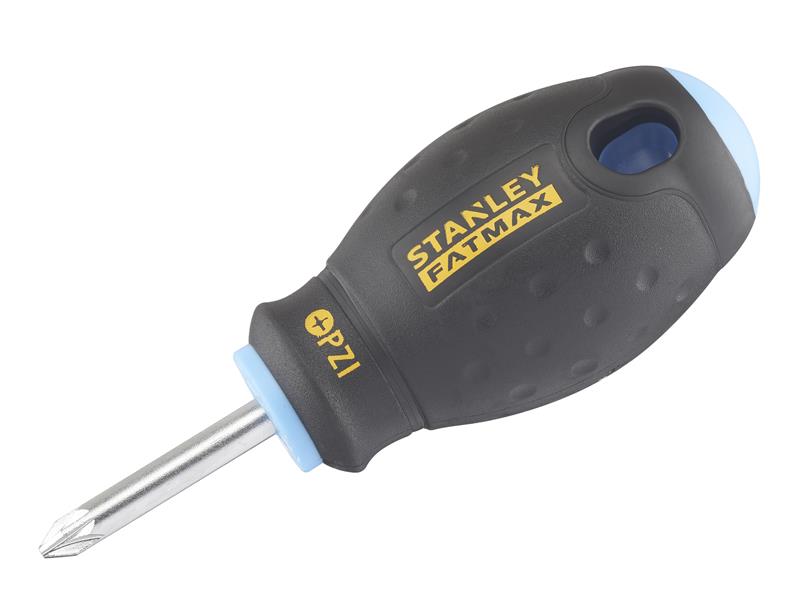 STANLEY® 0-65-408 FatMax® Stubby Screwdriver Pozidriv Tip PZ1 x 30mm